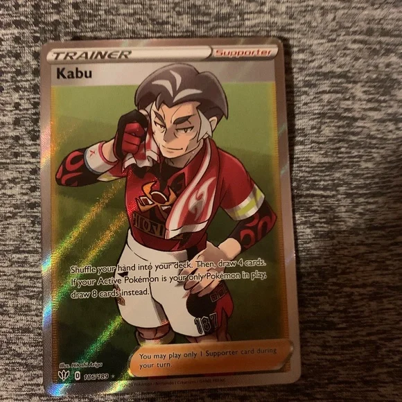 Pokemon | Toys | Kabu Trainer From Darkness Ablaze | Poshmark